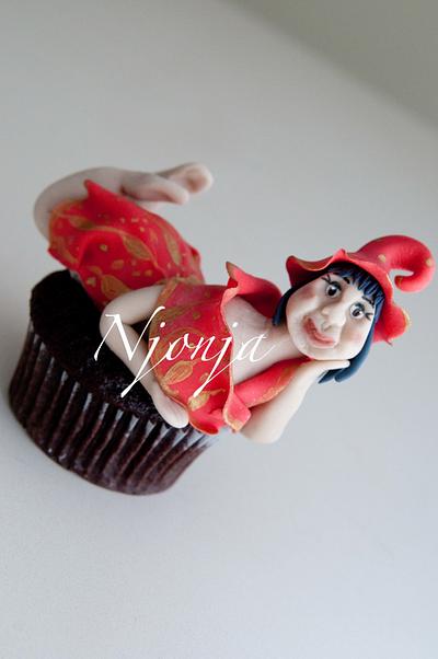 Elf Nicole Cupcake Topper - Cake by Njonja