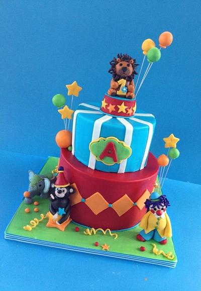 Circus theme cake - Cake by BAKED