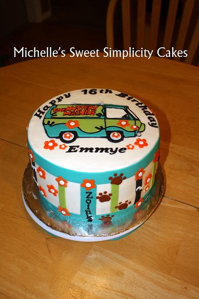 Mystery Machine 16th Birthday Cake - Cake by Michelle