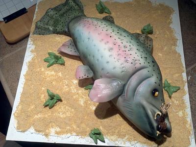 Trout Fish - Cake by Dotty