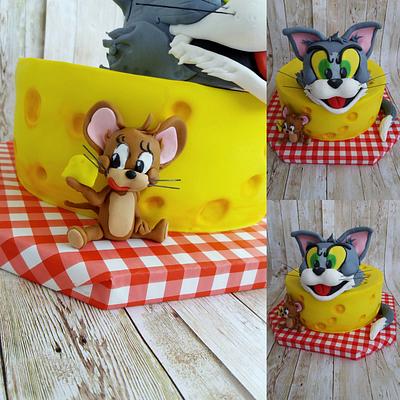 Tom and Jerry - Cake by Slavena Polihronova