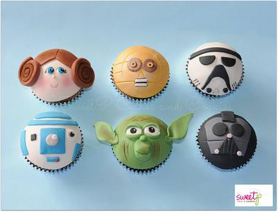 Star Wars Inspired Cupcakes - Cake by SweetP Cakes and Cookies