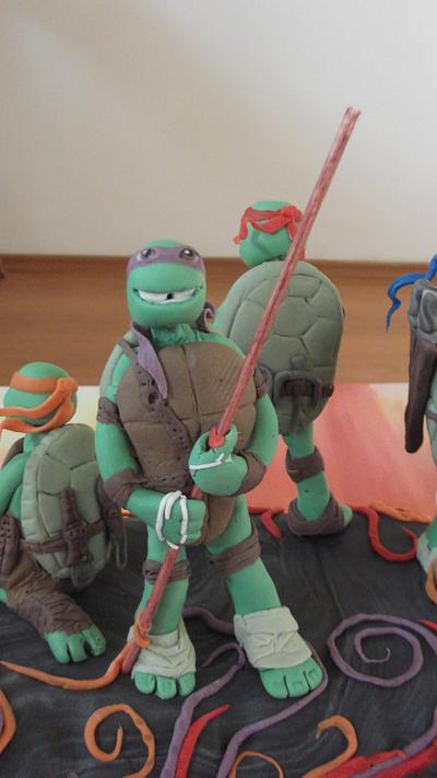 Teenage mutant ninja turtles :D - Cake by Sara