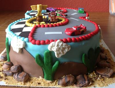 Cars cake - Cake by Jennifer Duran 