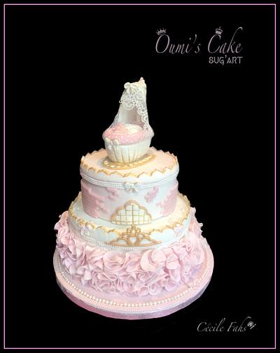 Baby shower cake  - Cake by Cécile Fahs