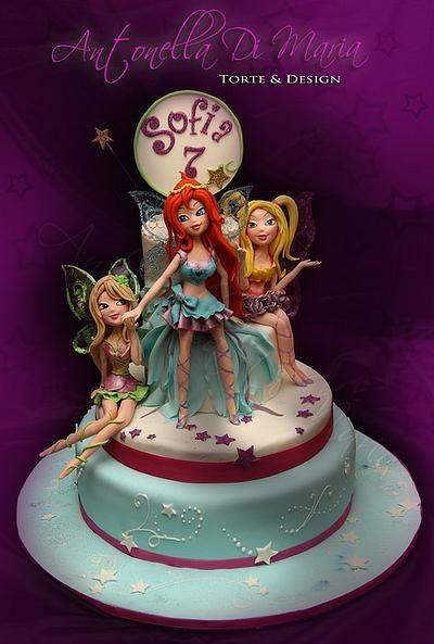 Winx fairies for my little star <3 - Cake by Antonella Di Maria