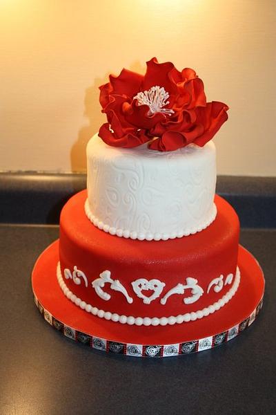 Ruby Anniversary - Cake by Kathleen