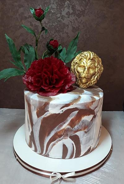 Gold Lion - Cake by Alyona Kryachko