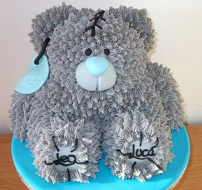 Tatty Teddy Christening Cake  - Cake by muffintops