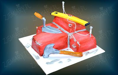 cake for builder - Cake by Anna Krawczyk-Mechocka