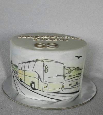 Travelling bus - Cake by Anka