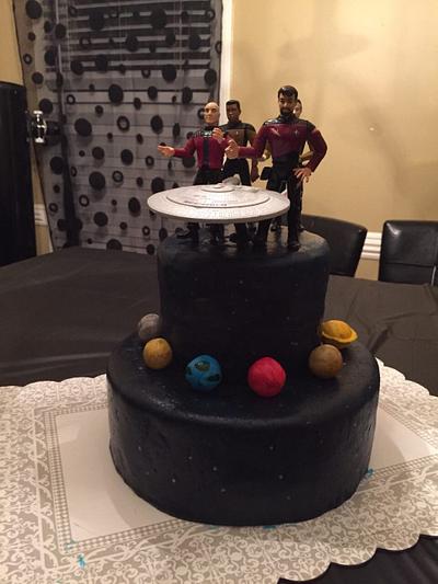 Star Trek  - Cake by Missybloop