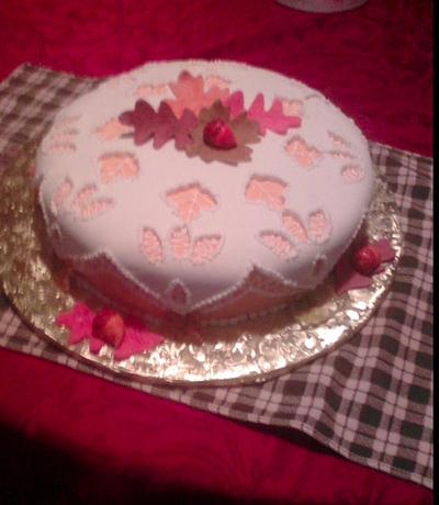 Fall Bridal Shower Cake - Cake by Julia 