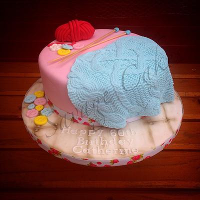 Knitted Cake - Cake by Marguerite Savage