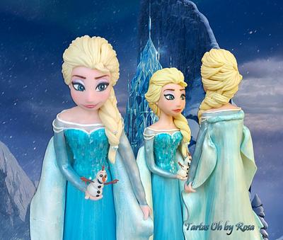 Queen Elsa  - Cake by Rosa Guerra (Tartas Oh by Rosa)