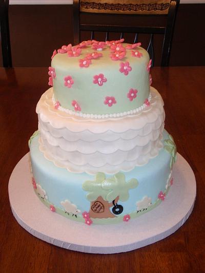 Mary Had a Little Lamb - Cake by Dayna Robidoux