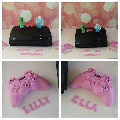 Minecraft PS3  - Cake by Mmmm cakes and cupcakes