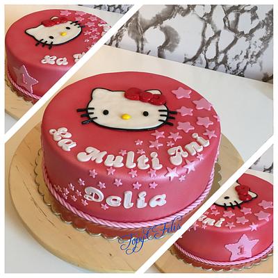Hello Kitty  - Cake by Felis Toporascu