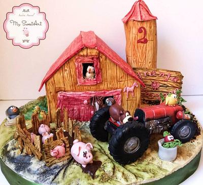 Farm Cake - Cake by My Sweet Art