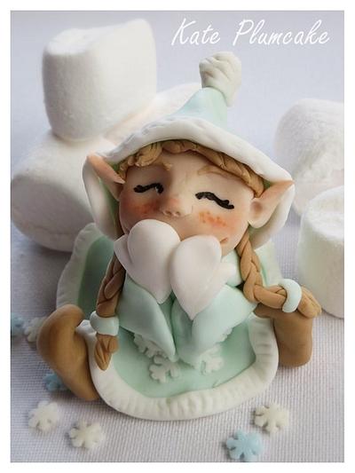 Snow elf - Cake by Kate Plumcake