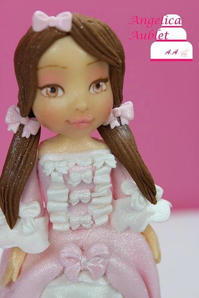 Little girl pretty - Cake by Angelica