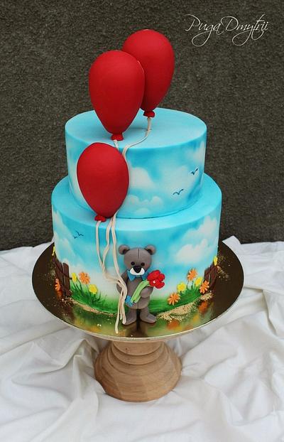  Air ball - Cake by Dmytrii Puga