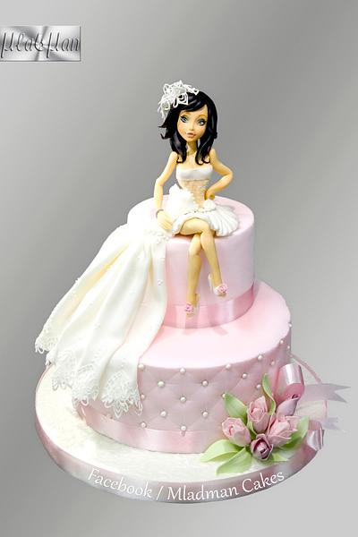 bachelorette cake