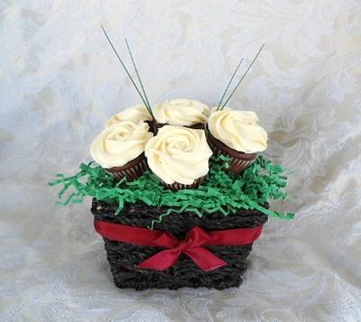 Cupcake Basket - Cake by Sugar Me Cupcakes