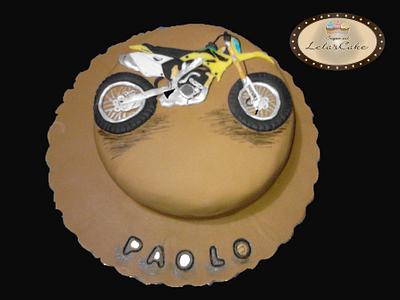 motocross 2D - Cake by Daniela Morganti (Lela's Cake)