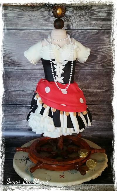 Pirate Wench - Cake by SugarBeeShaes