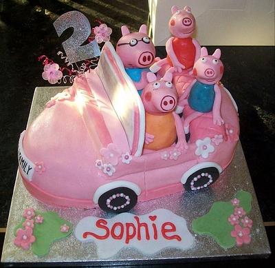 Peppa Pig Family - Cake by SuzyF