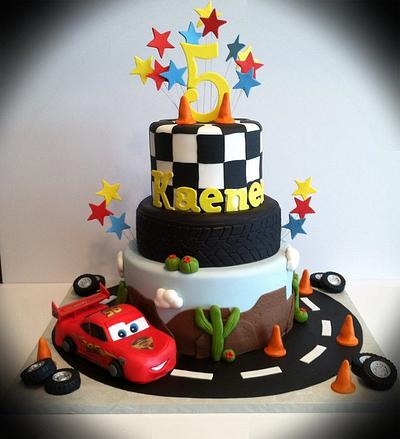 Cars cake - Cake by Skmaestas
