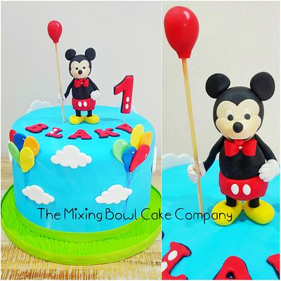 Mickey Mouse!  - Cake by The Mixing Bowl Cake Company 