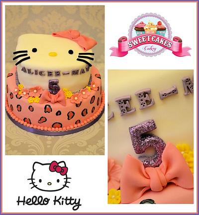 Hello Kitty Leopard Print Cake - Cake by Farida Hagi