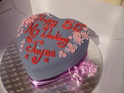 Love Heart - Cake by Debbie