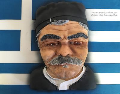 Old Greek Man Cake - Cake by Cakes By Samantha (Greece)
