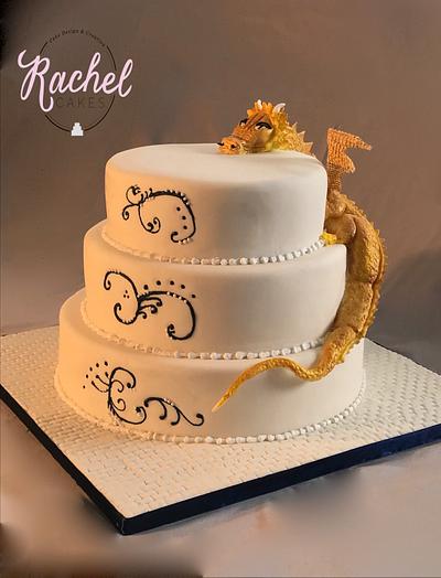 Castle Nuptials - Cake by Rachel~Cakes