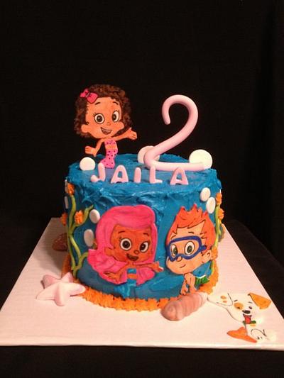 Bubble Guppies in 2D Cake - Cake by Lani Paggioli