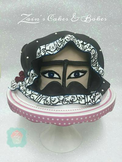 CPC 2nd Birthday Collaboration: Beauty of Niqab - Cake by Zainscakesandbakes