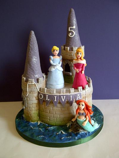 Olivia's Princess Favourites - Cake by CakeyCake