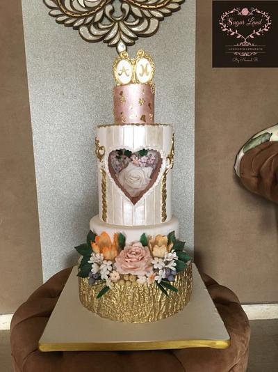 Wedding Cake by Sugar Land  - Cake by Sugar Land By Naoual 