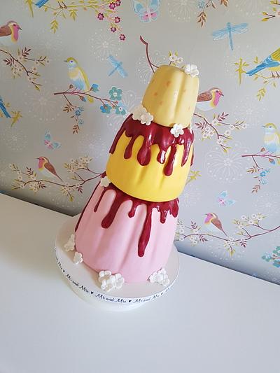 Sweet wedding cake - Cake by Anneke van Dam