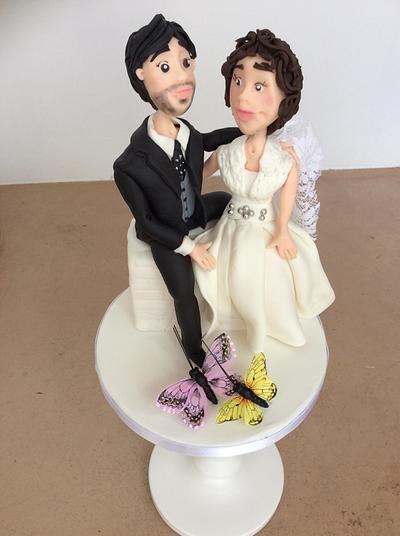 Groom and Bride - Cake by Cinta Barrera