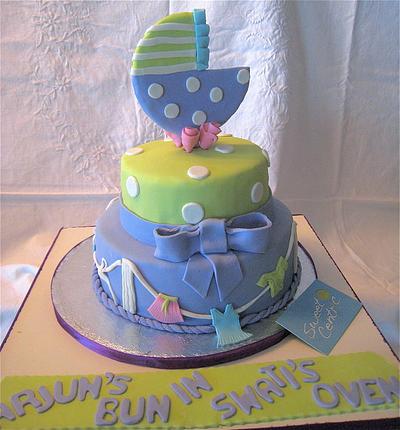 Baby shower cake - Cake by sweetcentric
