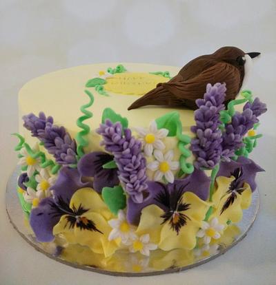 Little garden - Cake by Simran