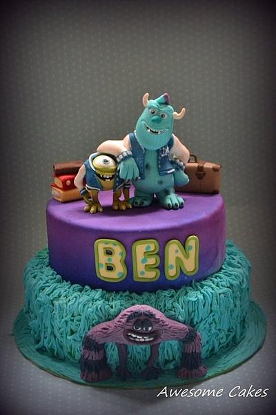 Monsters University - Cake by Daria85