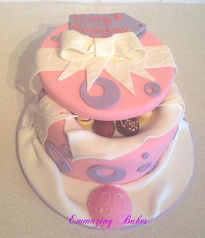 Box of chocolates cake - Cake by Emmazing Bakes