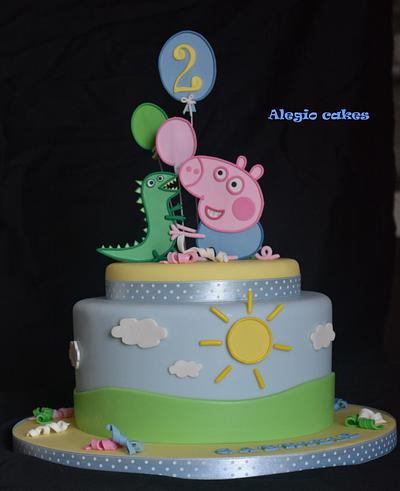 George pig - Cake by Alessandra Rainone
