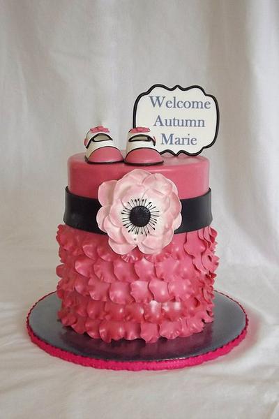 Pink Baby Shower Cake - Cake by Lindsey Ramirez Buehner 