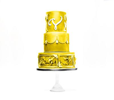 For the love of Gold - Cake by Le RoRo Cakes